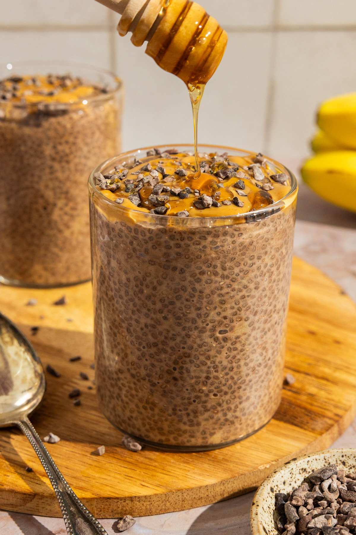 CHOCOLATE BANANA BREAD CHIA PUDDING